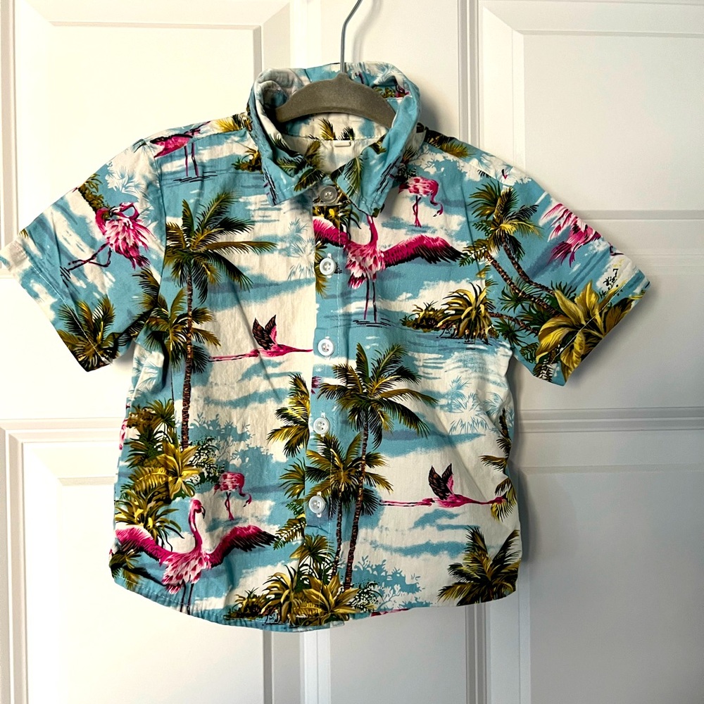 Boys button up shirt